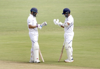 Me and Virat communicate really well while batting: Rahane | Me and Virat communicate really well while batting: Rahane