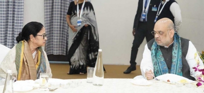 Shah, Mamata holds meeting on sidelines of Eastern Zonal Council meet | Shah, Mamata holds meeting on sidelines of Eastern Zonal Council meet Shah, Mamata holds meeting on sidelines of Eastern Zonal Council meet | Shah, Mamata holds meeting on sidelines of Eastern Zonal Council meet