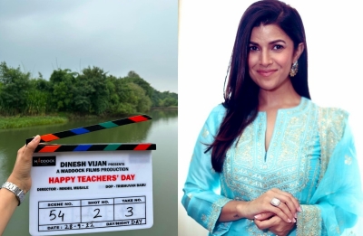 Nimrat Kaur starts shooting for 'Happy Teachers Day' in Pune | Nimrat Kaur starts shooting for 'Happy Teachers Day' in Pune