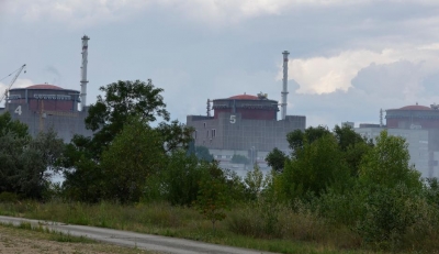 Renewed shelling at Ukrainian nuclear plant as UN body prepares visit | Renewed shelling at Ukrainian nuclear plant as UN body prepares visit