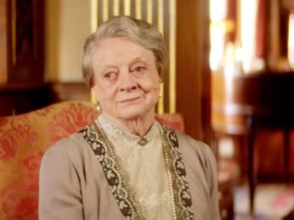 Maggie Smith delights 2023 Wimbledon audiences in rare public appearance | Maggie Smith delights 2023 Wimbledon audiences in rare public appearance