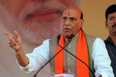 Rajnath strongly rebukes politics of communalism (IANS Exclusive) | Rajnath strongly rebukes politics of communalism (IANS Exclusive)