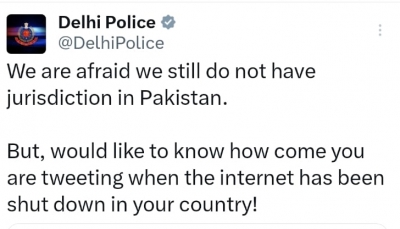 Pakistani woman shares 'grievances' with Delhi Police, cops say 'no jurisdiction' | Pakistani woman shares 'grievances' with Delhi Police, cops say 'no jurisdiction'