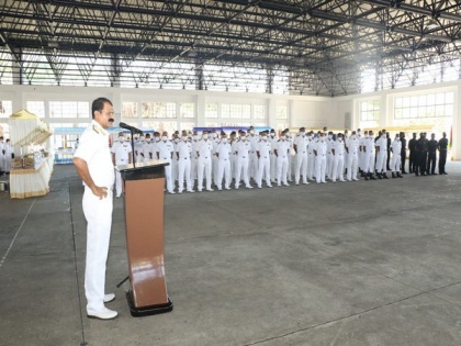 Vice Admiral MA Hampiholi visits Indian Naval Academy in Kerala's Ezhimala | Vice Admiral MA Hampiholi visits Indian Naval Academy in Kerala's Ezhimala