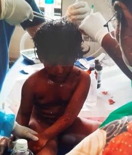 4-yr-old miracle boy Mohammed pulled out amid 'Ganpati Bappa Morya' chant | 4-yr-old miracle boy Mohammed pulled out amid 'Ganpati Bappa Morya' chant 4-yr-old miracle boy Mohammed pulled out amid 'Ganpati Bappa Morya' chant | 4-yr-old miracle boy Mohammed pulled out amid 'Ganpati Bappa Morya' chant