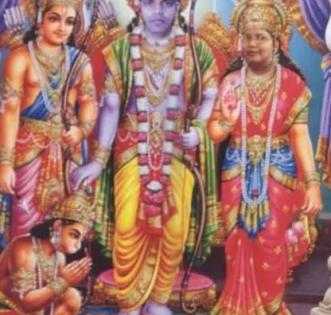 Trouble brews in BHU as teacher puts his picture on Lord Ram's painting | Trouble brews in BHU as teacher puts his picture on Lord Ram's painting