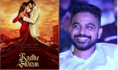 'Radhe Shyam' director isn't happy with negative response for film | 'Radhe Shyam' director isn't happy with negative response for film