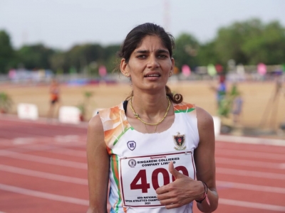 Parul wins steeplechase with personal best in National Open athletics | Parul wins steeplechase with personal best in National Open athletics