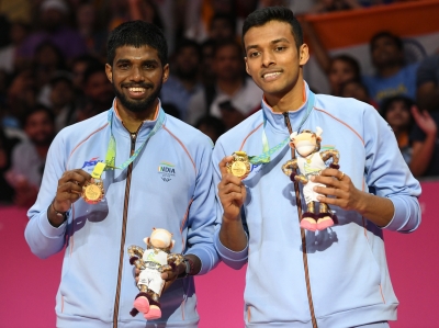 Satwiksairaj Rankireddy, Chirag Shetty win gold medal in badminton men's doubles | Satwiksairaj Rankireddy, Chirag Shetty win gold medal in badminton men's doubles