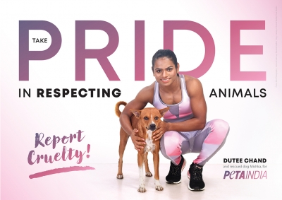 Dutee Chand stars in new PETA India ad | Dutee Chand stars in new PETA India ad