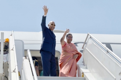 President Kovind leaves for Turkmenistan, Netherlands | President Kovind leaves for Turkmenistan, Netherlands