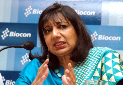 Biocon chief hails promise on ending tax harassment | Biocon chief hails promise on ending tax harassment