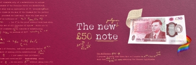 New 50-pound note features UK scientist Alan Turing | New 50-pound note features UK scientist Alan Turing