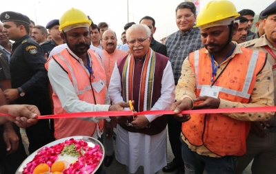 Haryana CM inaugurates road projects worth Rs 141 crore | Haryana CM inaugurates road projects worth Rs 141 crore