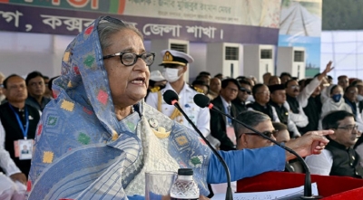 Elections in Jan 2024, vote for AL to save B'desh from BNP-Jamat's militancy: Hasina | Elections in Jan 2024, vote for AL to save B'desh from BNP-Jamat's militancy: Hasina