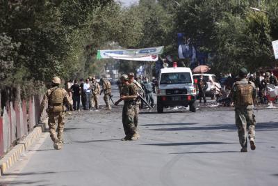16 dead, 90 injured in Afghanistan blast | 16 dead, 90 injured in Afghanistan blast