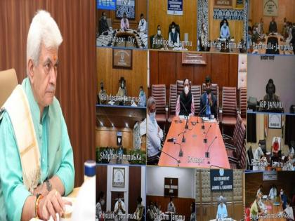 J-K LG Manoj Sinha emphasises on adopting multifold strategies to prevent COVID-19 third wave | J-K LG Manoj Sinha emphasises on adopting multifold strategies to prevent COVID-19 third wave J-K LG Manoj Sinha emphasises on adopting multifold strategies to prevent COVID-19 third wave | J-K LG Manoj Sinha emphasises on adopting multifold strategies to prevent COVID-19 third wave