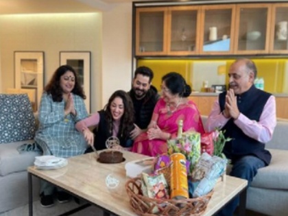 Yami Gautam celebrates first birthday post wedding with director Aditya Dhar | Yami Gautam celebrates first birthday post wedding with director Aditya Dhar