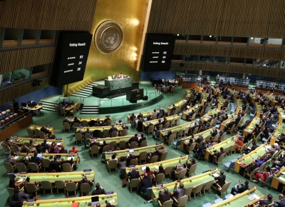 UNGA adopts resolution on strengthening connectivity between Central, South Asia | UNGA adopts resolution on strengthening connectivity between Central, South Asia