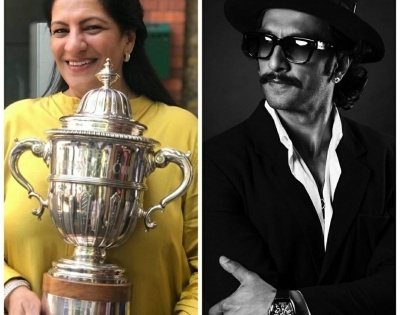 Ranveer shares adorable picture of his mom with 1983 World Cup | Ranveer shares adorable picture of his mom with 1983 World Cup