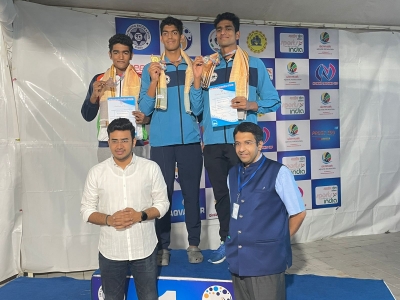 Kushagra Rawat, Srihari Nataraj set records in national swimming c'ship | Kushagra Rawat, Srihari Nataraj set records in national swimming c'ship
