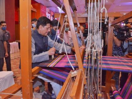 Handloom Production needs to double from present level around 60000 crore: Piyush Goyal | Handloom Production needs to double from present level around 60000 crore: Piyush Goyal Handloom Production needs to double from present level around 60000 crore: Piyush Goyal | Handloom Production needs to double from present level around 60000 crore: Piyush Goyal