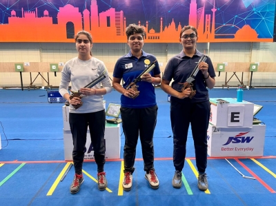 Abhidnya Patil wins women's 10M air pistol T3 trials | Abhidnya Patil wins women's 10M air pistol T3 trials