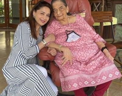 Madhuri Dixit remembers her mum: 'She taught us to embrace and celebrate life' | Madhuri Dixit remembers her mum: 'She taught us to embrace and celebrate life' Madhuri Dixit remembers her mum: 'She taught us to embrace and celebrate life' | Madhuri Dixit remembers her mum: 'She taught us to embrace and celebrate life'