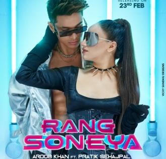 'Rang Soneya' poster featuring Pratik Sehajpal, Aroob Khan sets mood for track | 'Rang Soneya' poster featuring Pratik Sehajpal, Aroob Khan sets mood for track