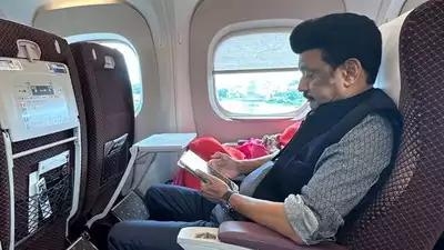 Stalin rides Bullet Train in Japan, tweets about experience | Stalin rides Bullet Train in Japan, tweets about experience