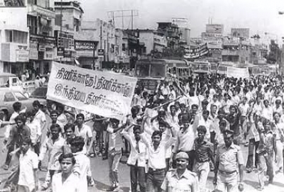 Anti-Hindi agitation in TN: The action replay and the history | Anti-Hindi agitation in TN: The action replay and the history