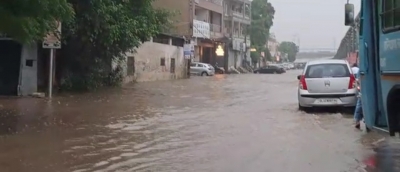 Heavy rainfall affects normal life in Gurugram | Heavy rainfall affects normal life in Gurugram