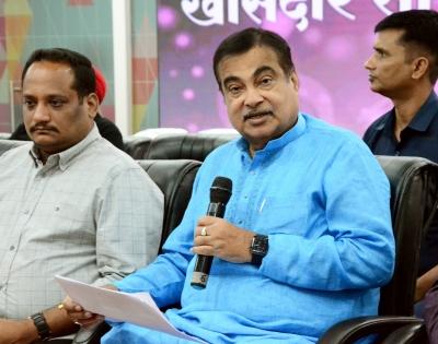 Gadkari inaugurates two NH projects in Bihar worth Rs 3,390cr | Gadkari inaugurates two NH projects in Bihar worth Rs 3,390cr