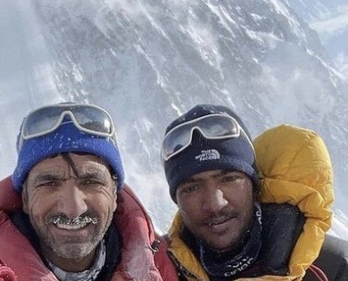 Late Ali Sadpara's body found on K2 by son Sajid Ali Sadpara | Late Ali Sadpara's body found on K2 by son Sajid Ali Sadpara
