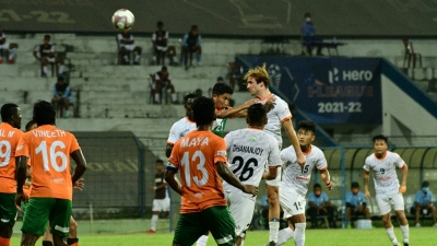 I-League: Sreenidi Deccan, NEROCA share spoils after stalemate | I-League: Sreenidi Deccan, NEROCA share spoils after stalemate