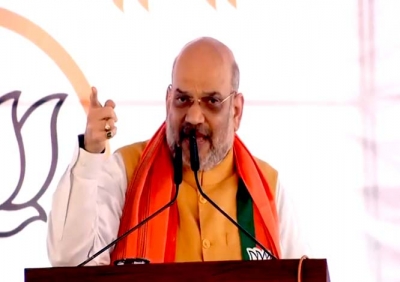Shah's scathing attack on '3-D' Congress in Haryana | Shah's scathing attack on '3-D' Congress in Haryana