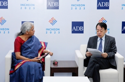 Sitharaman meets ADB chief, says India remains key partner | Sitharaman meets ADB chief, says India remains key partner