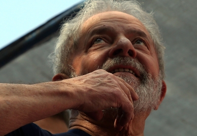 Brazil's ex-President Lula launches poll campaign | Brazil's ex-President Lula launches poll campaign
