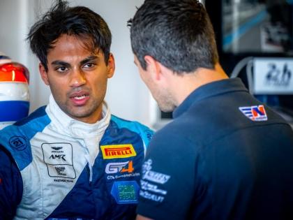 Akhil Rabindra finishes seventh, sixth in rain-marred Round 2 of European GT4 Series | Akhil Rabindra finishes seventh, sixth in rain-marred Round 2 of European GT4 Series