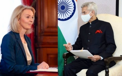 UK Foreign Secy in India for diplomatic push over Russia-Ukraine war | UK Foreign Secy in India for diplomatic push over Russia-Ukraine war