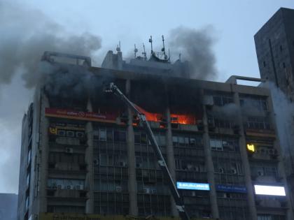 Fire breaks out at DCM building in Delhi | Fire breaks out at DCM building in Delhi