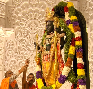 Day after Pran Pratishtha, unprecedented rush at Hanuman temples in UP | Day after Pran Pratishtha, unprecedented rush at Hanuman temples in UP Day after Pran Pratishtha, unprecedented rush at Hanuman temples in UP | Day after Pran Pratishtha, unprecedented rush at Hanuman temples in UP