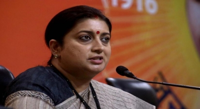 Cong, BJP spar as Irani buys land in Amethi for house | Cong, BJP spar as Irani buys land in Amethi for house
