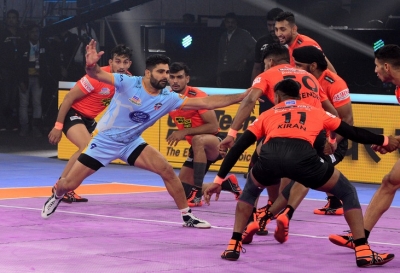 PKL 9: Guman Singh, Jai Bhagwan shine as U Mumba register big victory against UP Yoddhas | PKL 9: Guman Singh, Jai Bhagwan shine as U Mumba register big victory against UP Yoddhas