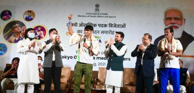Success at Olympics reflects New India's desire to dominate: Anurag Thakur | Success at Olympics reflects New India's desire to dominate: Anurag Thakur Success at Olympics reflects New India's desire to dominate: Anurag Thakur | Success at Olympics reflects New India's desire to dominate: Anurag Thakur