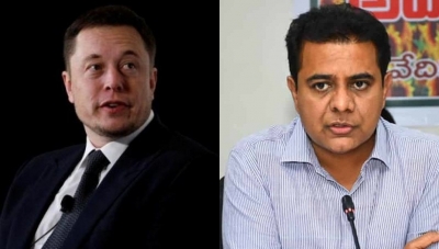 KT Rama Rao invites Elon Musk to set up shop in Telangana | KT Rama Rao invites Elon Musk to set up shop in Telangana