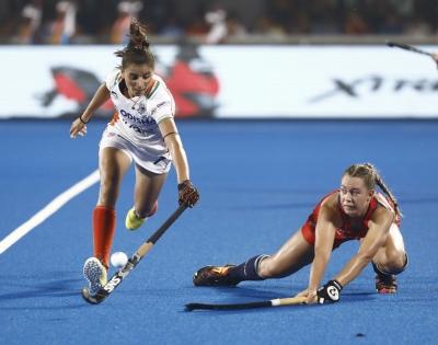 Fortunate to be playing alongside Rani & Vandana, says Sharmila | Fortunate to be playing alongside Rani & Vandana, says Sharmila Fortunate to be playing alongside Rani & Vandana, says Sharmila | Fortunate to be playing alongside Rani & Vandana, says Sharmila