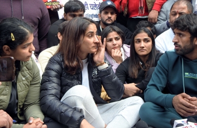 Brij Bhushan was sexually harassing female wrestlers, I don't know if I will be alive tomorrow: Vinesh Phogat | Brij Bhushan was sexually harassing female wrestlers, I don't know if I will be alive tomorrow: Vinesh Phogat Brij Bhushan was sexually harassing female wrestlers, I don't know if I will be alive tomorrow: Vinesh Phogat | Brij Bhushan was sexually harassing female wrestlers, I don't know if I will be alive tomorrow: Vinesh Phogat