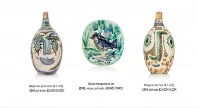 You can now bid for Picasso Ceramics | You can now bid for Picasso Ceramics