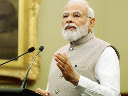 PM Modi takes swipe at Oppn for boycotting Parliament inauguration | PM Modi takes swipe at Oppn for boycotting Parliament inauguration